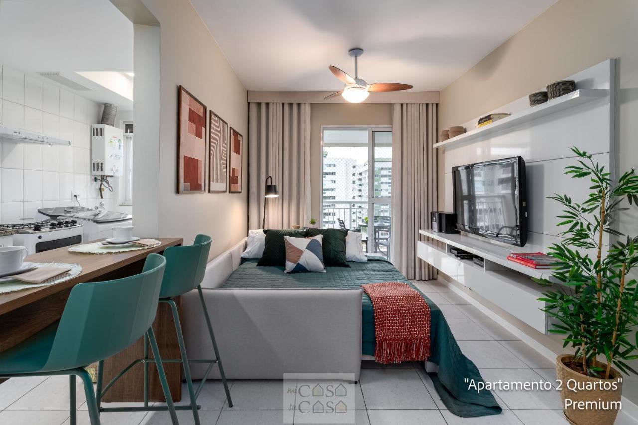 2 Quartos Com Varanda A 300M Riocentro Wi-Fi 120Mbps E Cozinha Completa - Condominio Com Piscina, Estacionamento, Portaria 24H E Parquinho Infantil - Apartamento Indicado Para Grupos, Hospedes A Trabalho E Criancas Rio de Janeiro Exterior photo