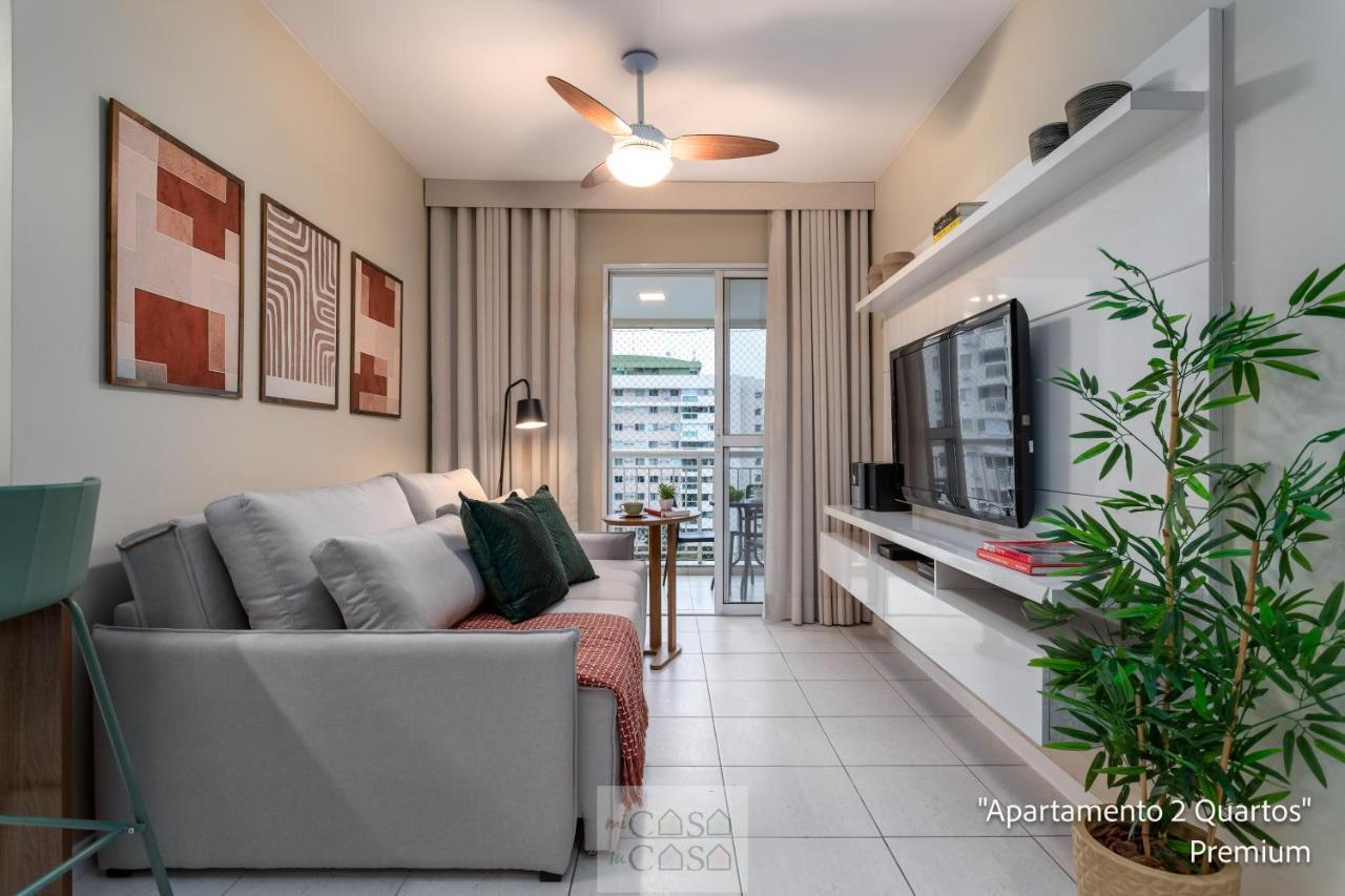 2 Quartos Com Varanda A 300M Riocentro Wi-Fi 120Mbps E Cozinha Completa - Condominio Com Piscina, Estacionamento, Portaria 24H E Parquinho Infantil - Apartamento Indicado Para Grupos, Hospedes A Trabalho E Criancas Rio de Janeiro Exterior photo