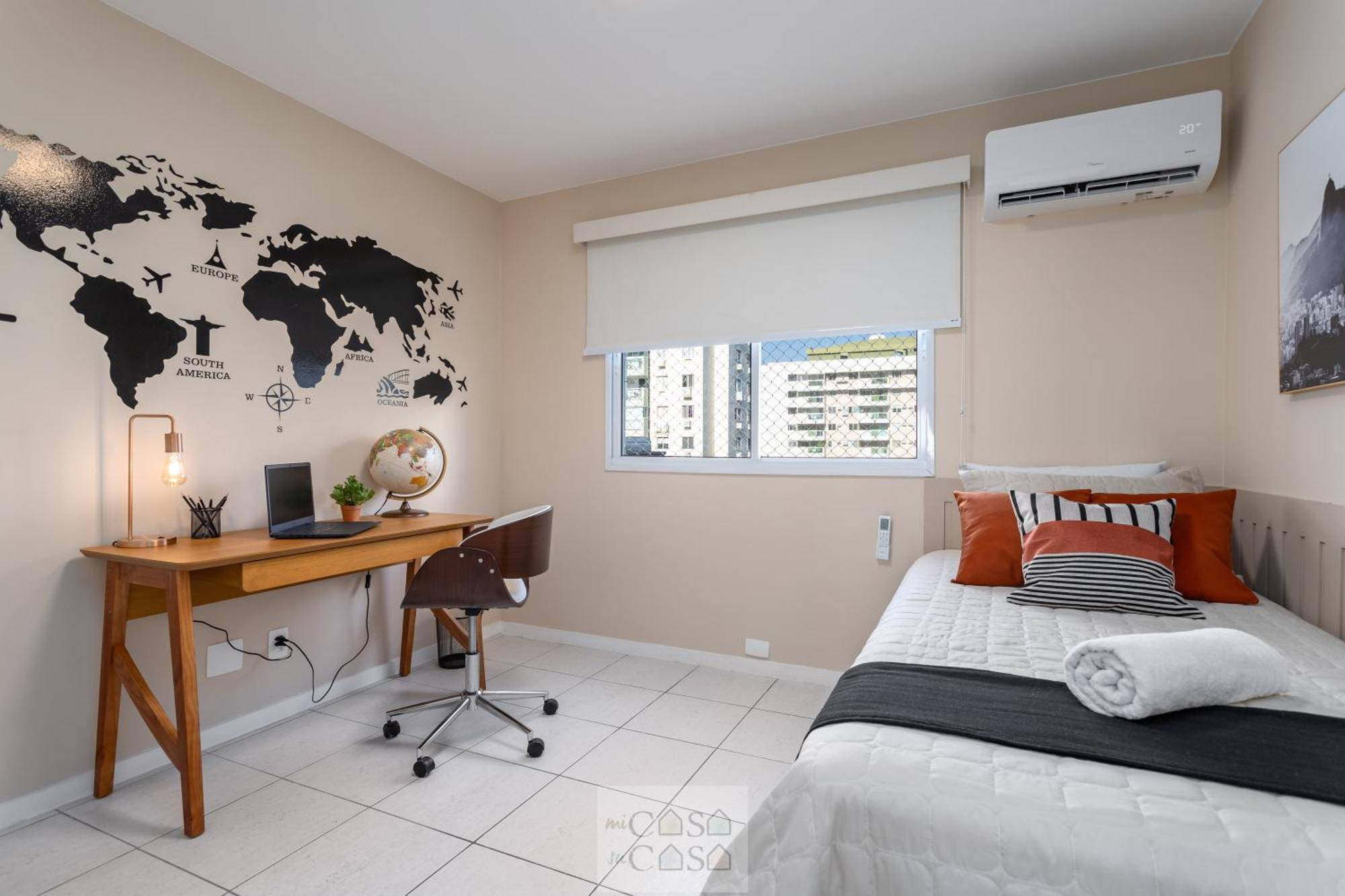 2 Quartos Com Varanda A 300M Riocentro Wi-Fi 120Mbps E Cozinha Completa - Condominio Com Piscina, Estacionamento, Portaria 24H E Parquinho Infantil - Apartamento Indicado Para Grupos, Hospedes A Trabalho E Criancas Rio de Janeiro Room photo
