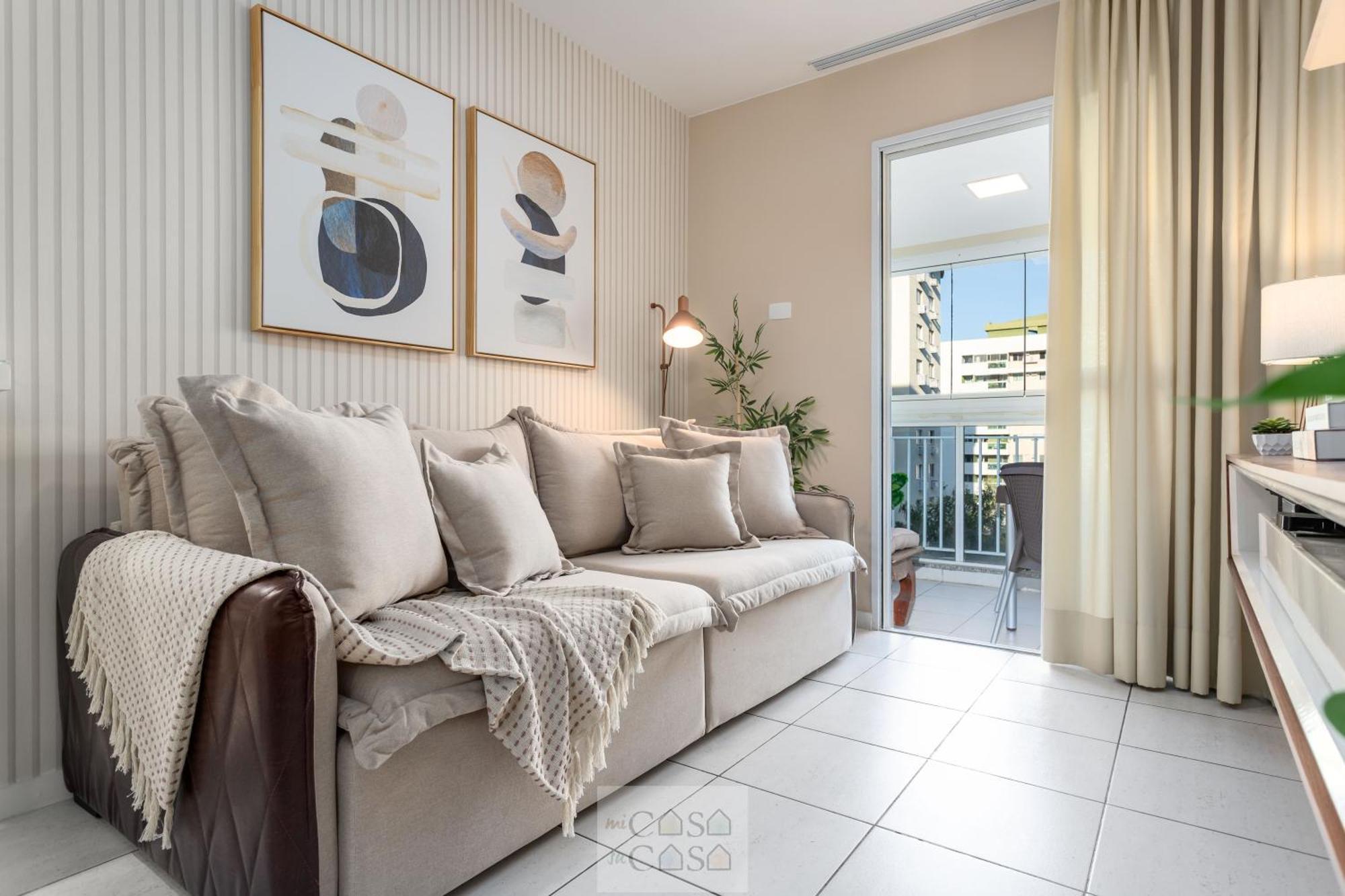 2 Quartos Com Varanda A 300M Riocentro Wi-Fi 120Mbps E Cozinha Completa - Condominio Com Piscina, Estacionamento, Portaria 24H E Parquinho Infantil - Apartamento Indicado Para Grupos, Hospedes A Trabalho E Criancas Rio de Janeiro Room photo