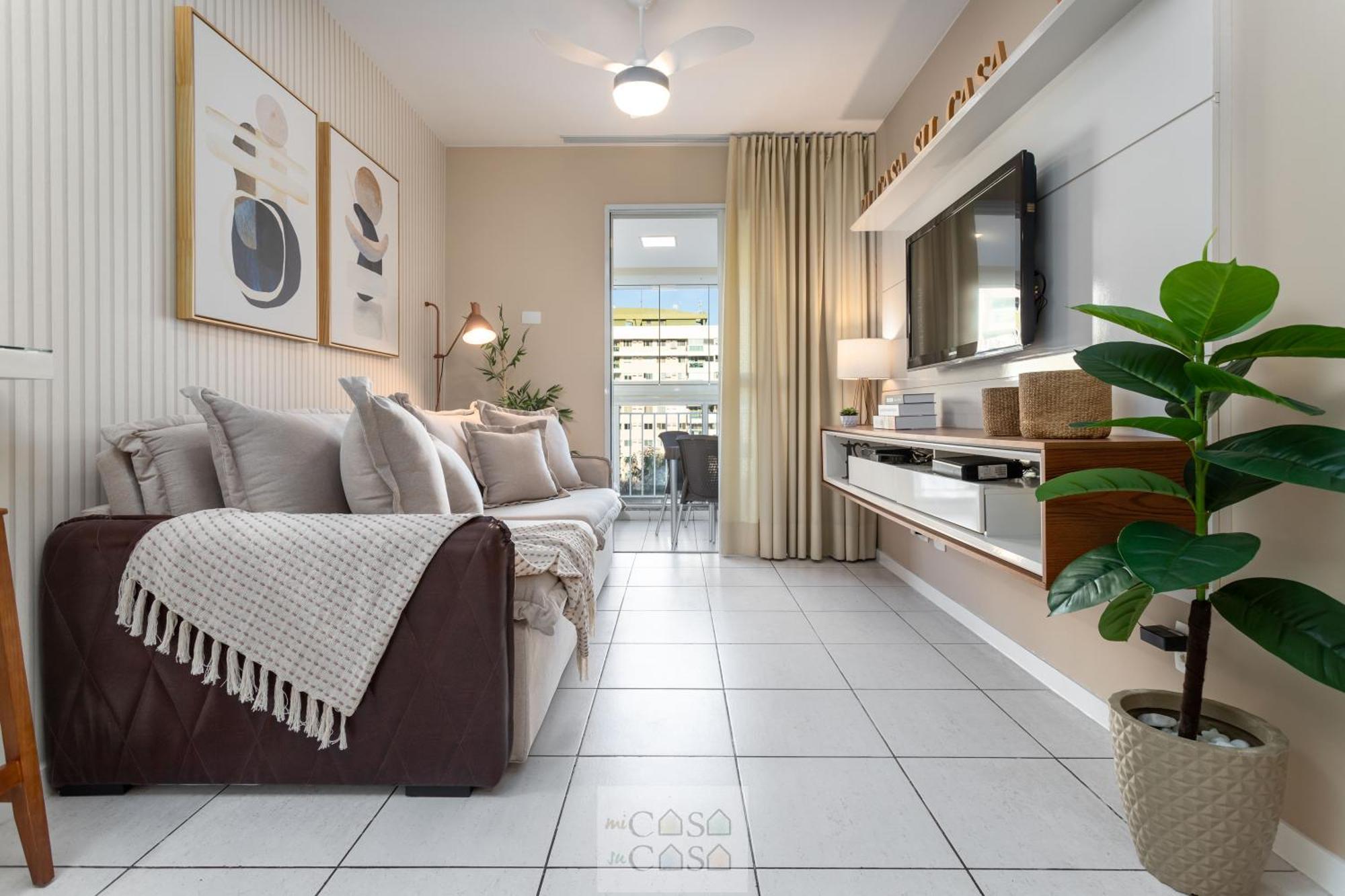 2 Quartos Com Varanda A 300M Riocentro Wi-Fi 120Mbps E Cozinha Completa - Condominio Com Piscina, Estacionamento, Portaria 24H E Parquinho Infantil - Apartamento Indicado Para Grupos, Hospedes A Trabalho E Criancas Rio de Janeiro Room photo