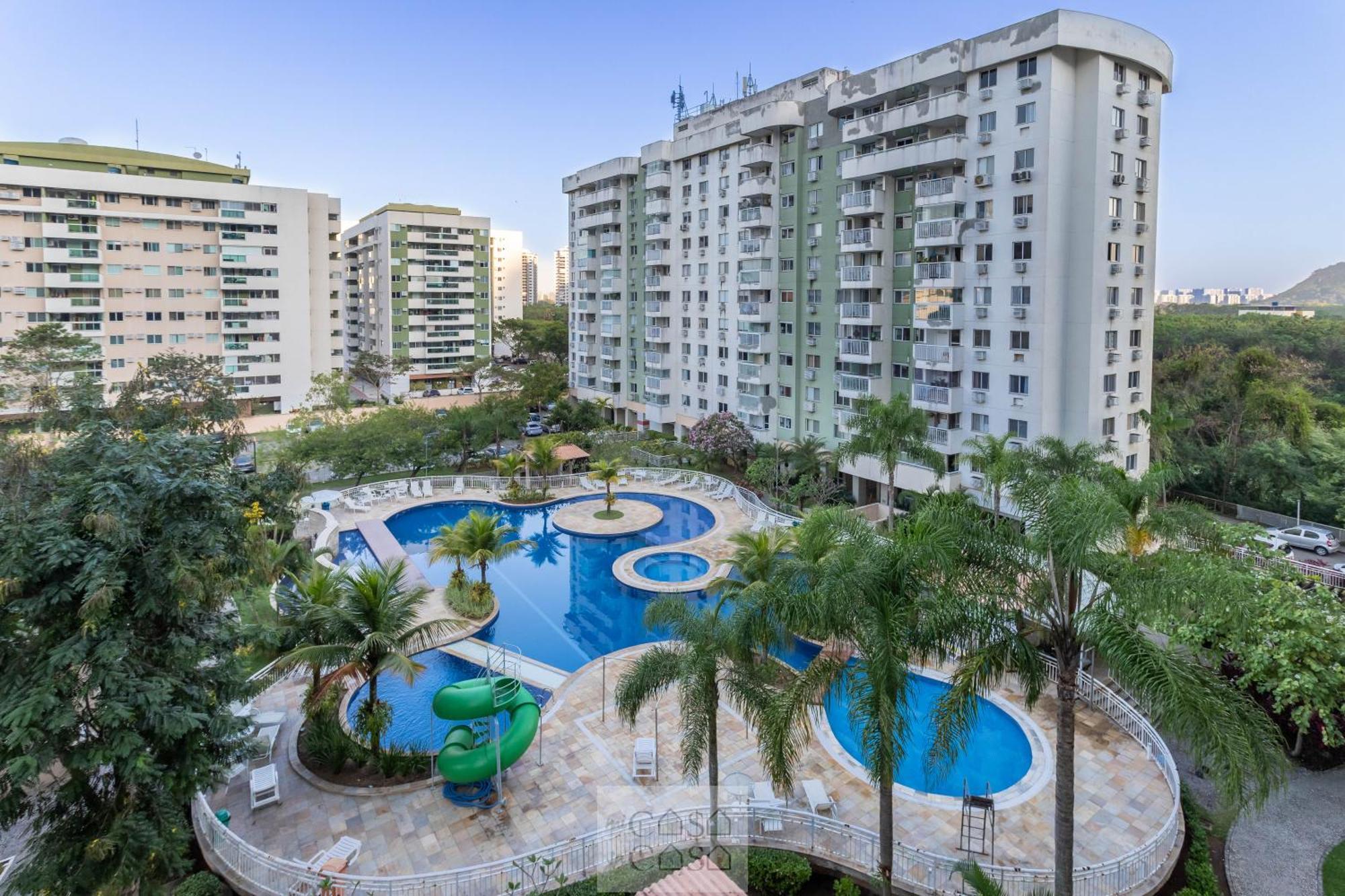 2 Quartos Com Varanda A 300M Riocentro Wi-Fi 120Mbps E Cozinha Completa - Condominio Com Piscina, Estacionamento, Portaria 24H E Parquinho Infantil - Apartamento Indicado Para Grupos, Hospedes A Trabalho E Criancas Rio de Janeiro Exterior photo