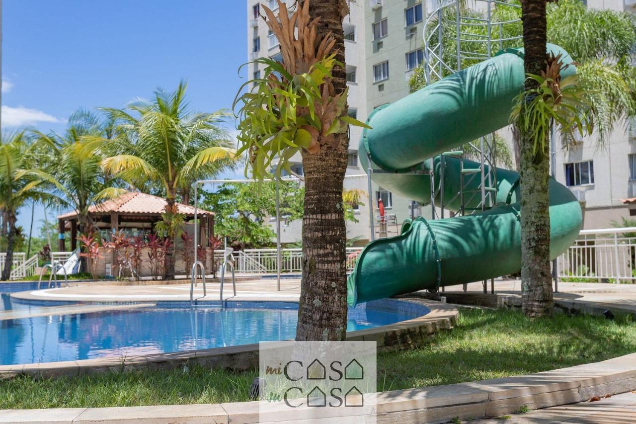 2 Quartos Com Varanda A 300M Riocentro Wi-Fi 120Mbps E Cozinha Completa - Condominio Com Piscina, Estacionamento, Portaria 24H E Parquinho Infantil - Apartamento Indicado Para Grupos, Hospedes A Trabalho E Criancas Rio de Janeiro Exterior photo