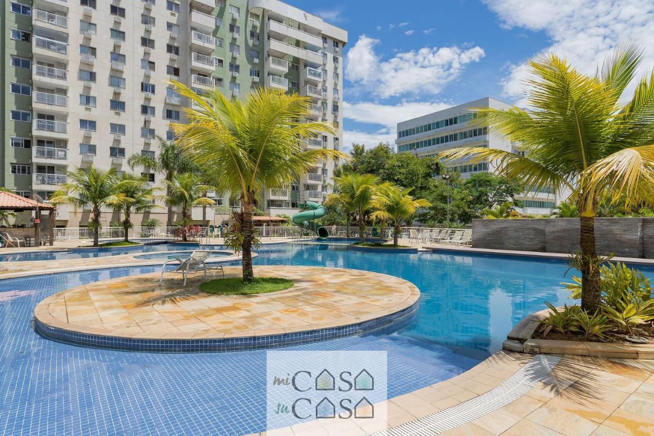 2 Quartos Com Varanda A 300M Riocentro Wi-Fi 120Mbps E Cozinha Completa - Condominio Com Piscina, Estacionamento, Portaria 24H E Parquinho Infantil - Apartamento Indicado Para Grupos, Hospedes A Trabalho E Criancas Rio de Janeiro Exterior photo