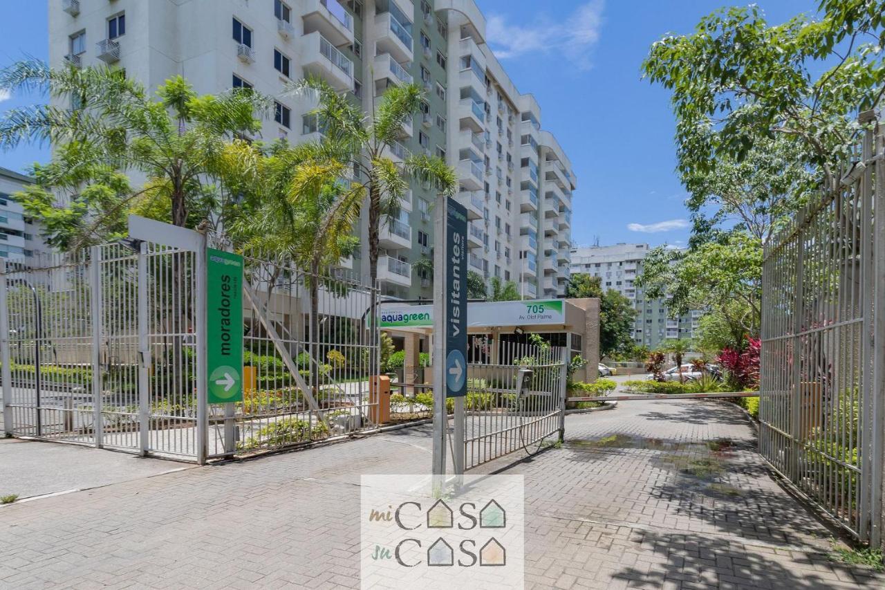 2 Quartos Com Varanda A 300M Riocentro Wi-Fi 120Mbps E Cozinha Completa - Condominio Com Piscina, Estacionamento, Portaria 24H E Parquinho Infantil - Apartamento Indicado Para Grupos, Hospedes A Trabalho E Criancas Rio de Janeiro Exterior photo